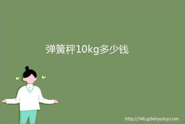 弹簧秤10kg多少钱