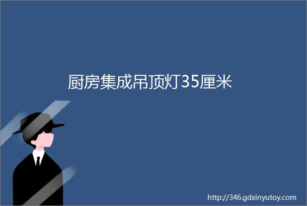 厨房集成吊顶灯35厘米